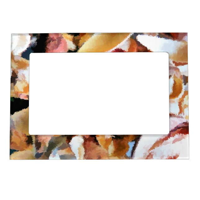 FLOWERS MAGNETIC PICTURE FRAME (Front)