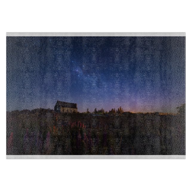 Flowers | Milky Way New Zealand Cutting Board (Front)