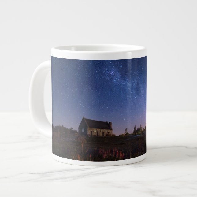 Flowers | Milky Way New Zealand Giant Coffee Mug (Front Left)
