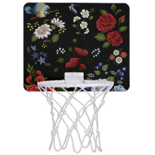 Flowers Mini Basketball Hoop