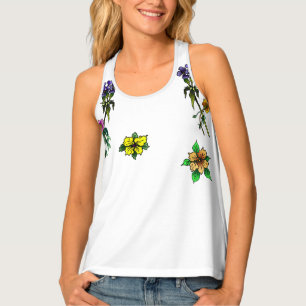Flowers (mini) Women's Tank Top