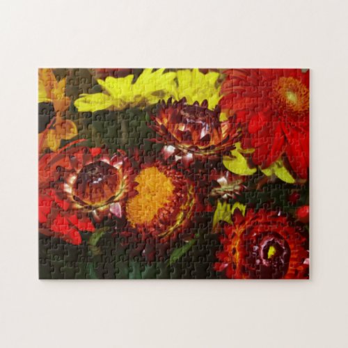 Flowers _ Mixed Flower Bouquet Jigsaw Puzzle