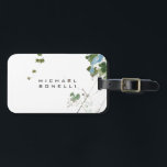 Flowers Modern Own Name Professional Luggage Tag<br><div class="desc">This design will give you a chance to show your true personality and what you can do in business.</div>