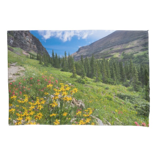 Flowers | Montana Flower Path Pillow Case (Front)