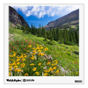 Flowers   Montana Flower Path Wall Decal