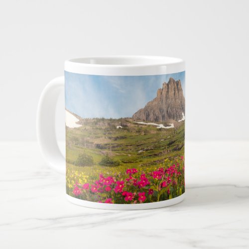 Flowers  Montanas Glacier National Park Giant Coffee Mug