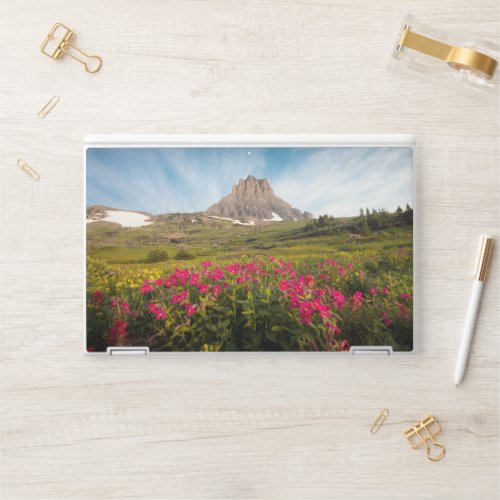 Flowers  Montanas Glacier National Park HP Laptop Skin