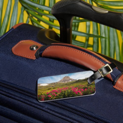 Flowers  Montanas Glacier National Park Luggage Tag