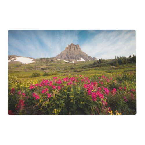 Flowers  Montanas Glacier National Park Placemat
