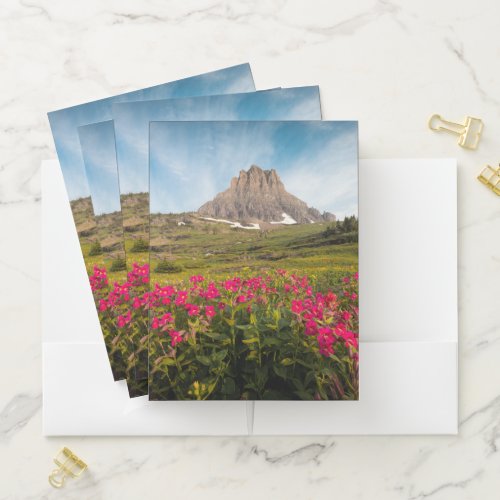 Flowers  Montanas Glacier National Park Pocket Folder