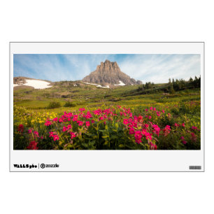 Flowers Montana's Glacier National Park Wall Decal