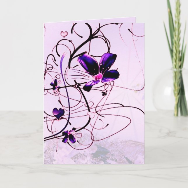 Flowers Mother's Day Card (Front)