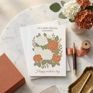 Flowers Mothers Day Card for Grandma, Nonna, Gigi 