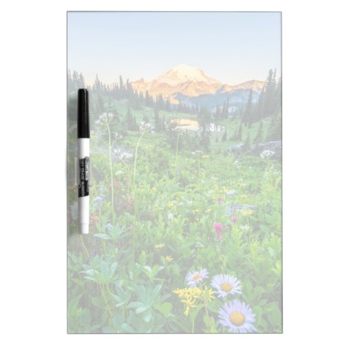 Flowers  Mount Rainier National Park Dry Erase Board