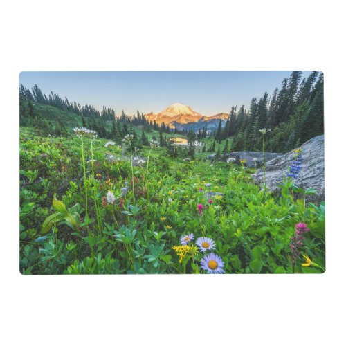 Flowers  Mount Rainier National Park Placemat