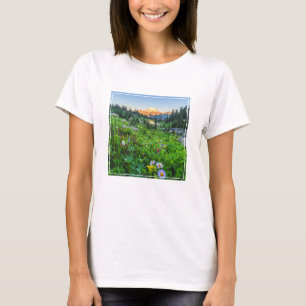 Flowers Mount Rainier National Park T-Shirt