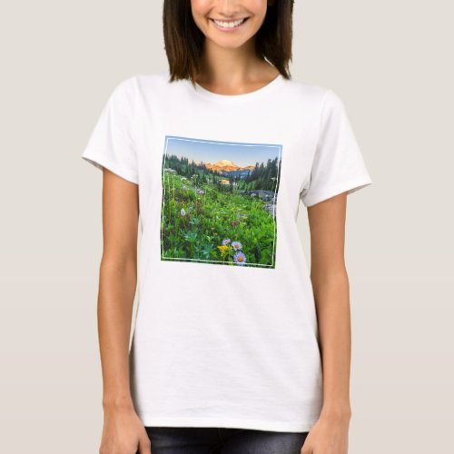 Flowers  Mount Rainier National Park T_Shirt