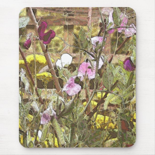 FLOWERS MOUSE PAD (Front)