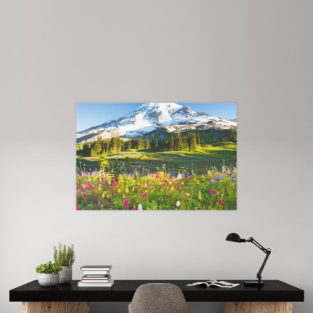 Flowers | Mt. Rainier Wildflowers Canvas Print