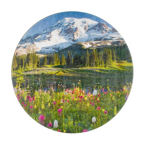 Flowers  Mt Rainier Wildflowers Cutting Board