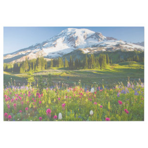 Flowers Mt. Rainier Wildflowers Gallery Wrap