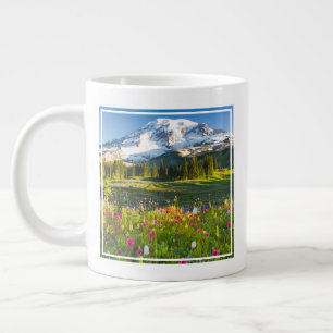 Flowers   Mt. Rainier Wildflowers Giant Coffee Mug