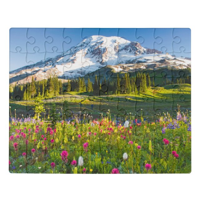 Flowers | Mt. Rainier Wildflowers Jigsaw Puzzle (Puzzle Horizontal)