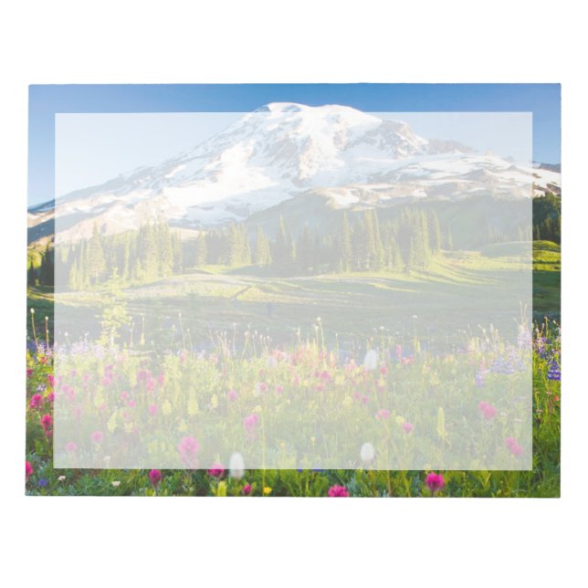 Flowers | Mt. Rainier Wildflowers Notepad (Front)