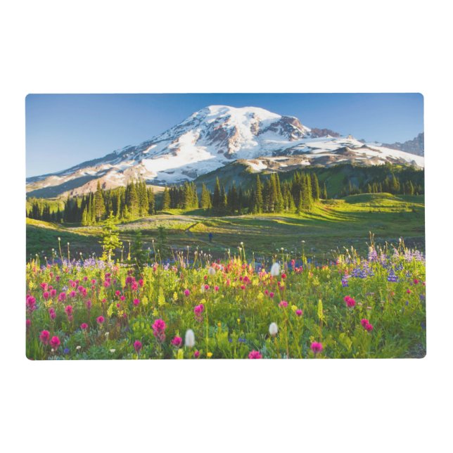 Flowers | Mt. Rainier Wildflowers Placemat (Front)
