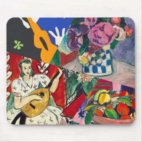 Flowers music and beauty are present in Matisse p Mouse Pad