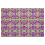 Flowers n Dragonflies (pink on pink) Fabric