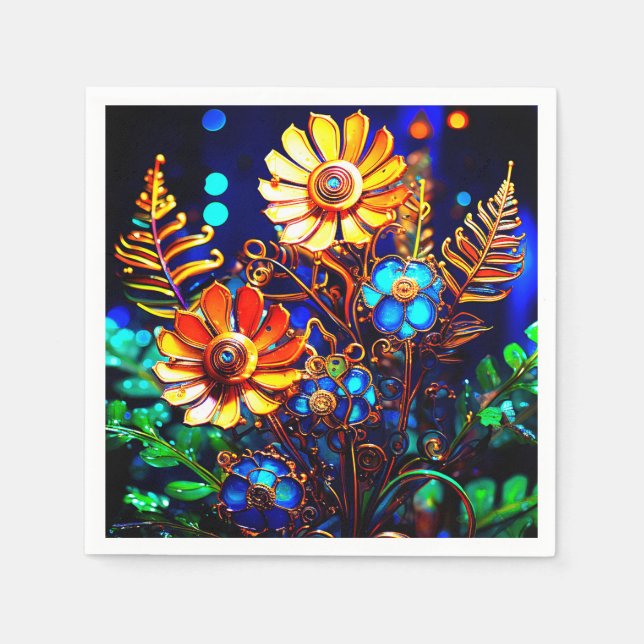 Flowers Napkins (Front)
