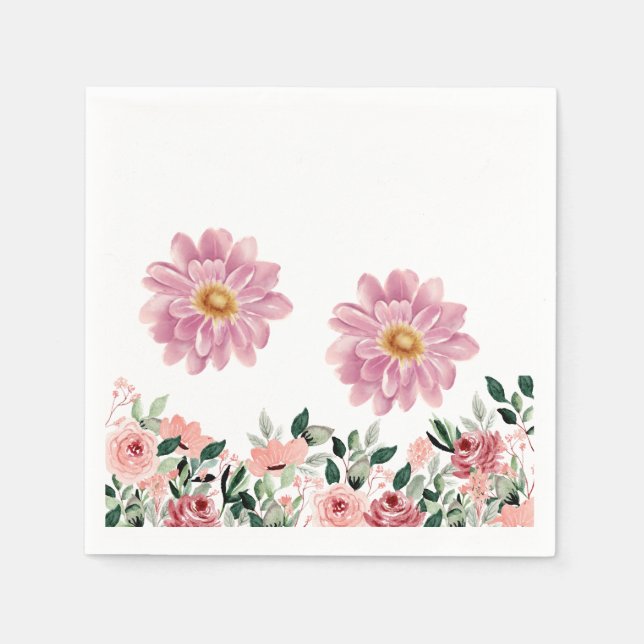 Flowers Napkins (Front)