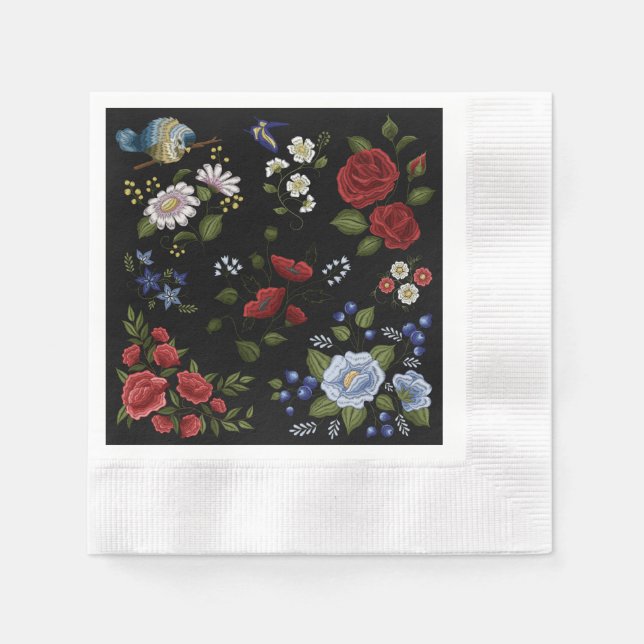 Flowers Napkins (Front)