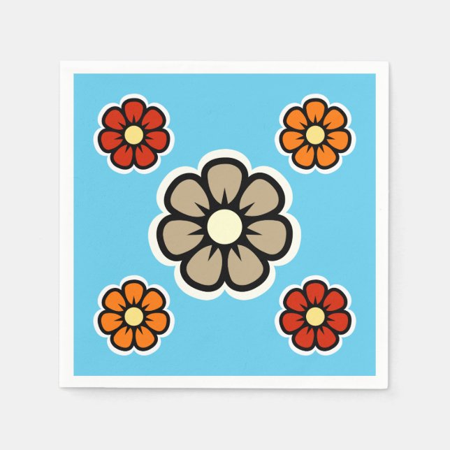 Flowers Napkins (Front)