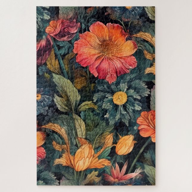Flowers nature art  jigsaw puzzle (Vertical)