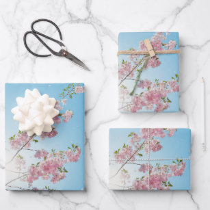 flowers nature sun wrapping paper sheets