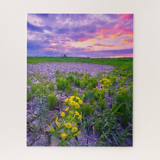 Flowers | North Dakota Red River Valley Jigsaw Puzzle (Vertical)