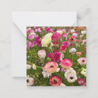 Flowers Note Card