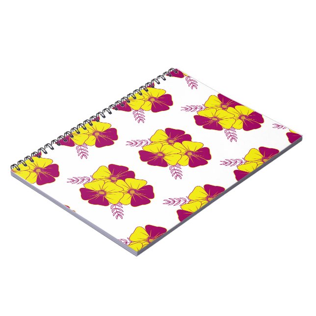 flowers notebook (Left Side)