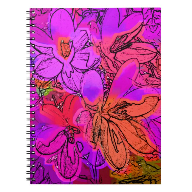 FLOWERS NOTEBOOK (Front)