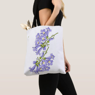 Flowers of Ajacaranda Brazil and Three Sailors Tote Bag