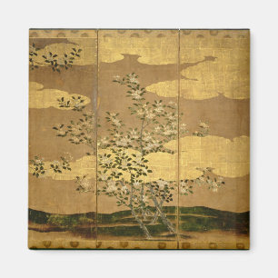 Flowers of Camellias Magnet