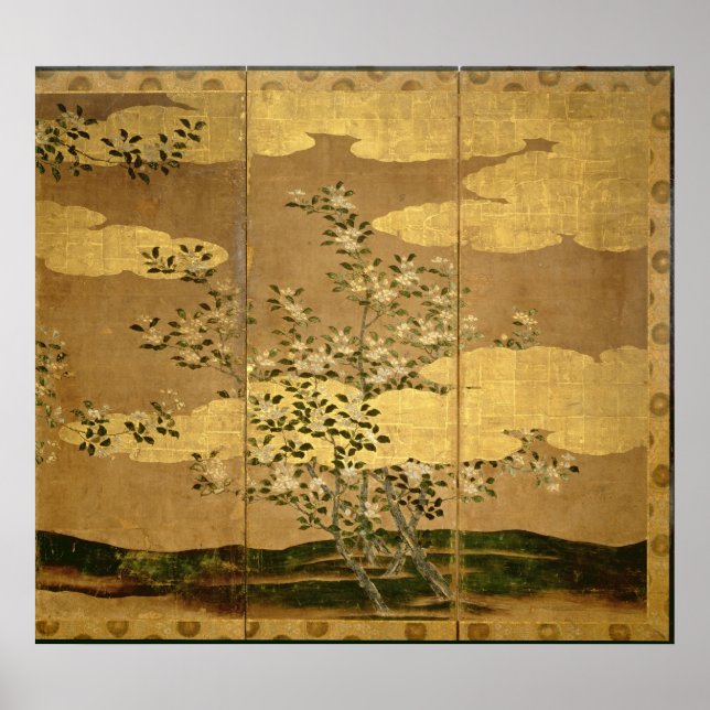 Flowers of Camellias Poster (Front)