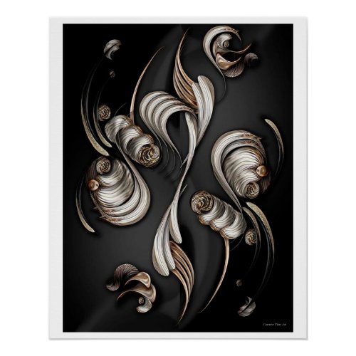 Flowers of Earth Glossy Poster