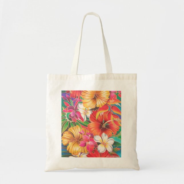 FLOWERS OF FIJI TOTE BAG (Front)