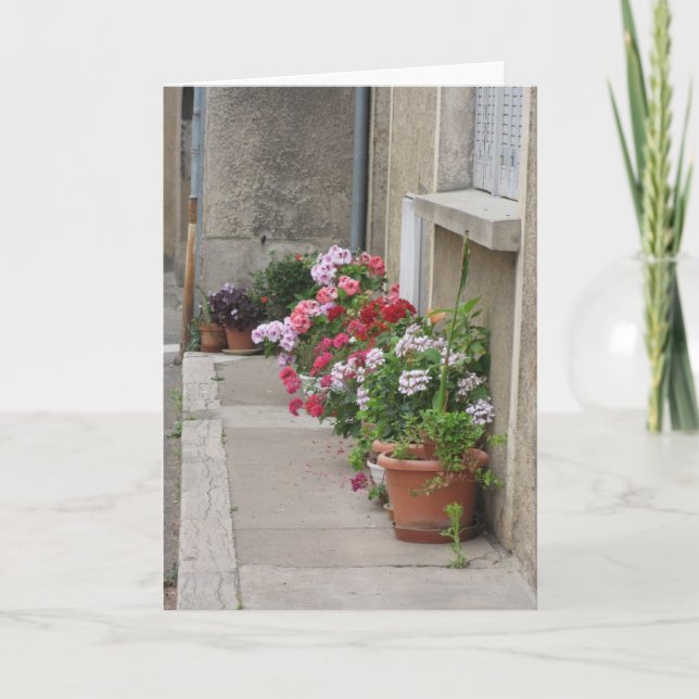 Flowers of France Card (Front)