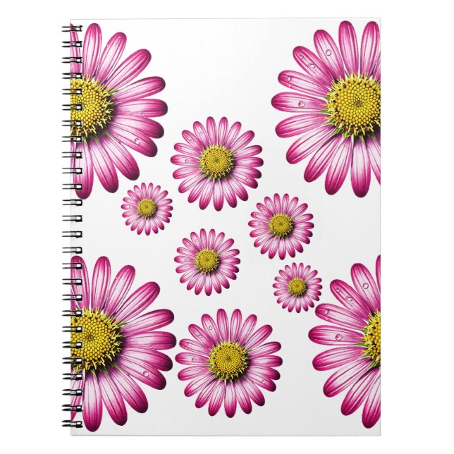 Flowers of Gérbera Notebook (Front)