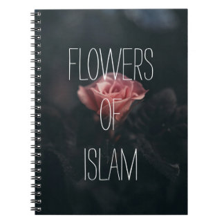 flowers of islam notebook muslimah islamic gift