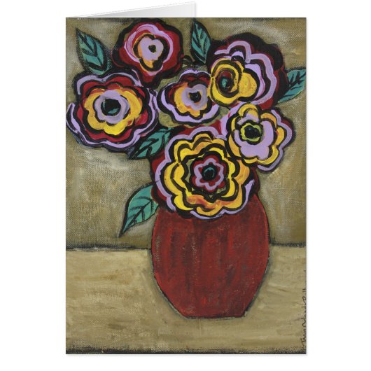 FLOWERS OF MANY COLORS CARDS (Front)